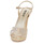 Schuhe Damen Sandalen / Sandaletten Menbur 24773 Golden