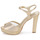 Schuhe Damen Sandalen / Sandaletten Menbur 24773 Golden