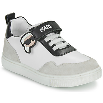 Schuhe Kinder Sneaker Low Karl Lagerfeld KARL'S VARSITY KLUB Weiß