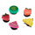 Accessoires Schuh Accessoires Crocs Sparkle Glitter Fruits 5 Pack Bunt