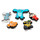 Accessoires Kinder Schuh Accessoires Crocs Jibbitz Disneys Pixar 5 pack Bunt