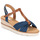 Schuhe Damen Sandalen / Sandaletten Dockers by Gerli 54IU201 Marineblau