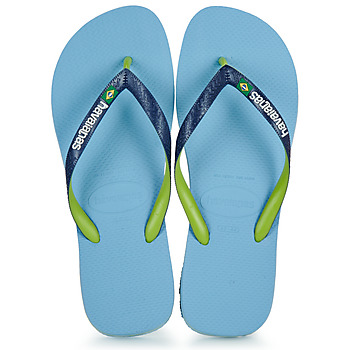 Schuhe Herren Zehensandalen Havaianas BRASIL MIX Blau