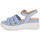 Schuhe Damen Sandalen / Sandaletten Stonefly PARKY 16 EMBOSSED S./NAPPA LTH Blau