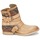 Chaussures Femme Boots Airstep / A.S.98 TRIP METAL NUDO-MILITARE-NATURAL