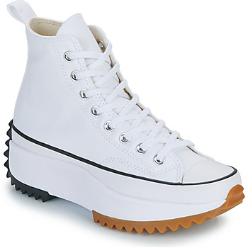 Schuhe Damen Sneaker High Converse RUN STAR HIKE Weiß