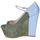 Schuhe Damen Pumps John Galliano S54261 Blau