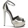 Schuhe Damen Sandalen / Sandaletten Roberto Cavalli XPS260-PZ048 Grau / Silber