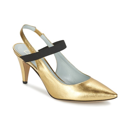Schuhe Damen Pumps Marc Jacobs VALERY Golden