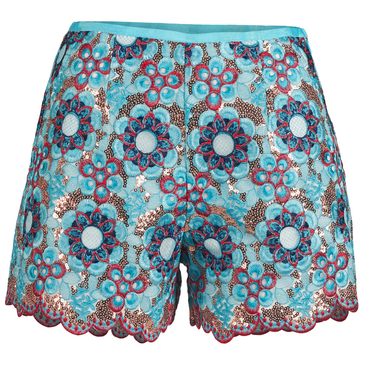 Vêtements Femme Shorts / Bermudas Manoush FRESQUE Bleu