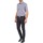 Abbigliamento Uomo Camicie maniche corte Pierre Cardin 514636216-184 Blu / Rosa