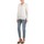 Kleidung Damen Straight Leg Jeans Marc O'Polo LAUREL Blau / Weiß