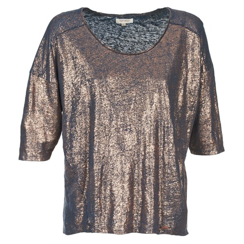 Abbigliamento Donna T-shirt maniche corte Miss Sixty FOX Marine / Oro