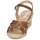 Schuhe Damen Sandalen / Sandaletten So Size ELIZA Braun,