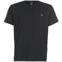 Abbigliamento Uomo T-shirt maniche corte Gant THE ORIGINAL SOLID T-SHIRT Nero