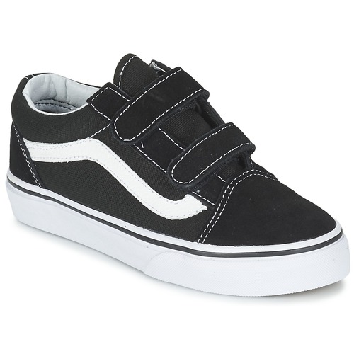 Schuhe Kinder Sneaker Low Vans OLD SKOOL V Weiß