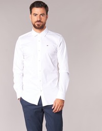 Kleidung Herren Langärmelige Hemden Tommy Jeans KANTERMI Weiß