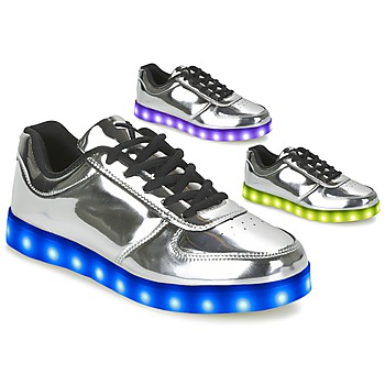 Schuhe Damen Sneaker Low Wize & Ope THE LIGHT Silbrig