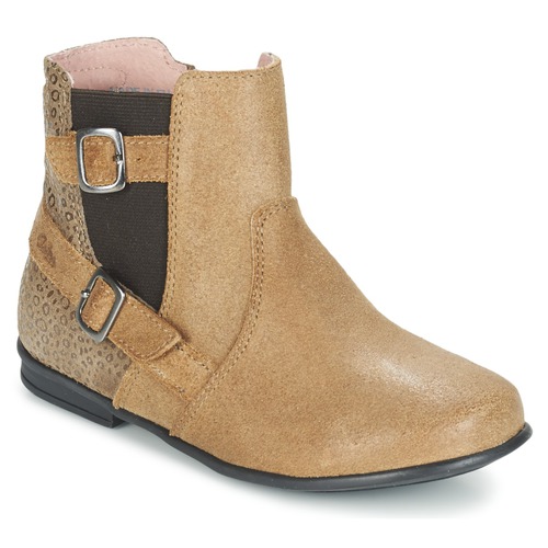 Chaussures Fille Boots Aster DESIA Beige