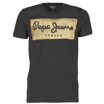 Abbigliamento Uomo T-shirt maniche corte Pepe jeans CHARING Nero