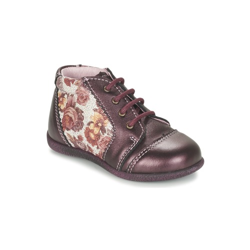 Chaussures Fille Boots Citrouille et Compagnie FRICOL Violet