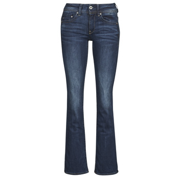 Abbigliamento Donna Jeans bootcut G-Star Raw MIDGE SADDLE MID BOOTLEG Stretch / Denim / Dk