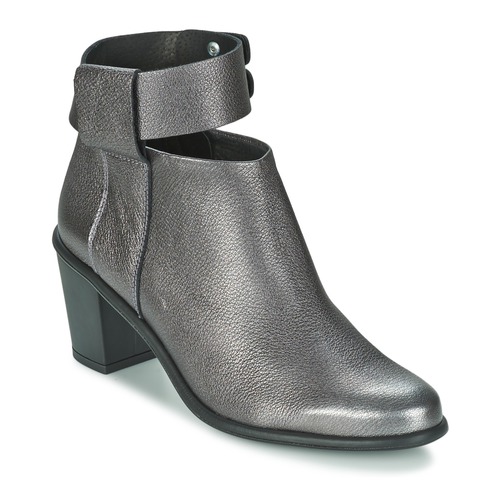 Chaussures Femme Low boots Miista ODELE Pewter lever