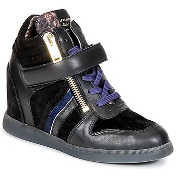 Chaussures Femme Baskets montantes Serafini LEXINGTON Noir