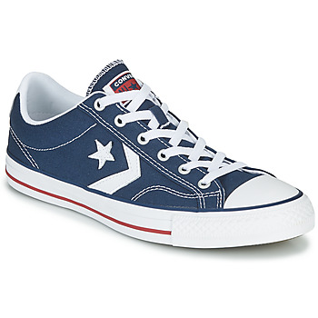 Schuhe Sneaker Low Converse STAR PLAYER CORE CANVAS OX Marineblau / Weiß