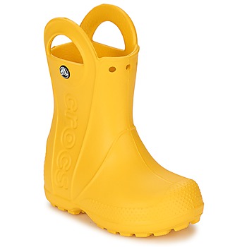 Schuhe Kinder Boots Crocs HANDLE IT RAIN BOOT KIDS Gelb