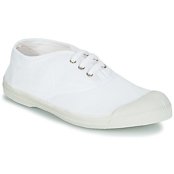 Schuhe Kinder Sneaker Low Bensimon TENNIS LACET Weiß