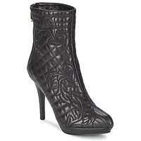 Chaussures Femme Bottines Versace MARGHERITA Noir