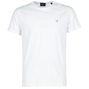 Kleidung Herren T-Shirts Gant THE ORIGINAL T-SHIRT Weiß