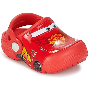 Schuhe Kinder Pantoletten / Clogs Crocs Crocs Funlab Light CARS 3 Movie Clog Rot
