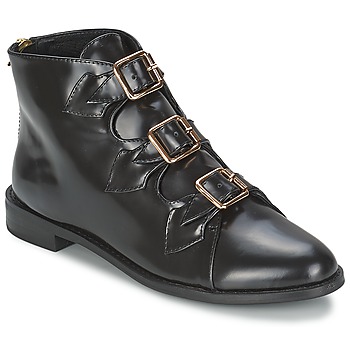 Chaussures Femme Bottines F-Troupe Triple Buckle Boot BLACK