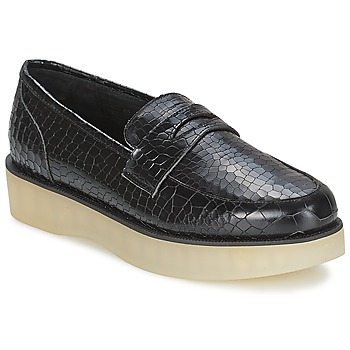 Chaussures Femme Mocassins F-Troupe Penny Loafer BLACK