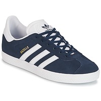 Schuhe Kinder Sneaker Low adidas Originals GAZELLE J Marineblau