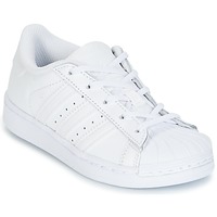 Schuhe Mädchen Sneaker Low adidas Originals SUPERSTAR Weiß