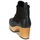 Schuhe Damen Low Boots Swedish hasbeens HIPPIE LACE UP Schwarz