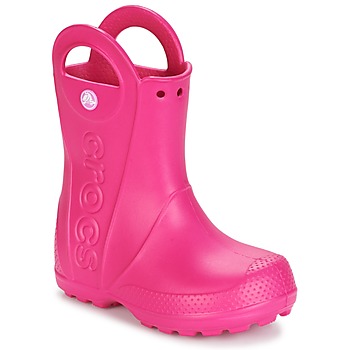 Schuhe Kinder Boots Crocs HANDLE IT RAIN BOOT Rose