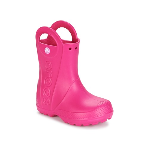 Scarpe Bambina Stivali da pioggia Crocs HANDLE IT RAIN BOOT Rosa