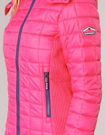 Superdry FUJI BOX QUILTED Rosa