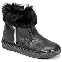 Chaussures Fille Boots Citrouille et Compagnie HOUPI Noir