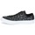 Schuhe Damen Sneaker Low Converse CHUCK TAYLOR ALL STAR SHIMMER SUEDE OX BLACK/BLACK/WHITE Weiß