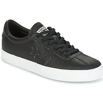 Chaussures Femme Baskets basses Converse BREAKPOINT FOUNDATIONAL LEATHER OX Noir / Blanc