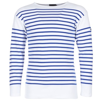 Abbigliamento Uomo T-shirts a maniche lunghe Armor Lux DISJON Bianco / Blu