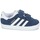 Schuhe Kinder Sneaker Low adidas Originals GAZELLE CF I Marineblau