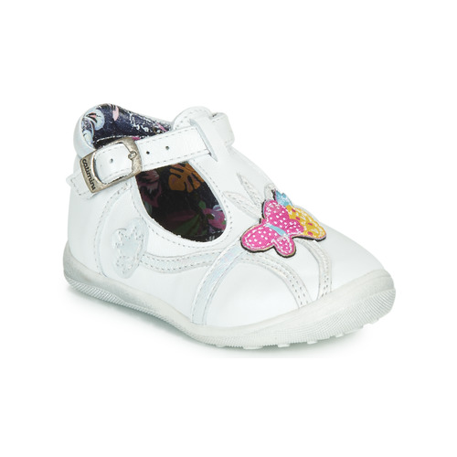 Chaussures Fille Ballerines / babies Catimini SOLEIL Blanc