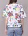 Vêtements Femme Tops / Blouses Love Moschino W4G2801 Blanc / Multicolore