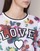 Abbigliamento Donna Top / Blusa Love Moschino W4G2801 Bianco / Multicolore